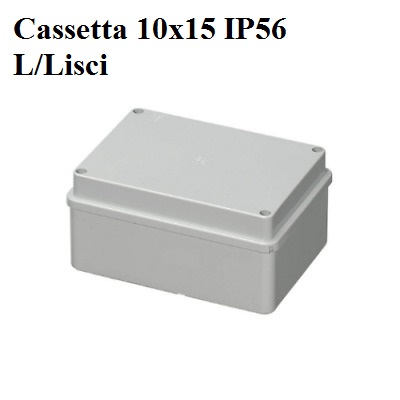 Cassetta 10x15 IP65 L/Lisci